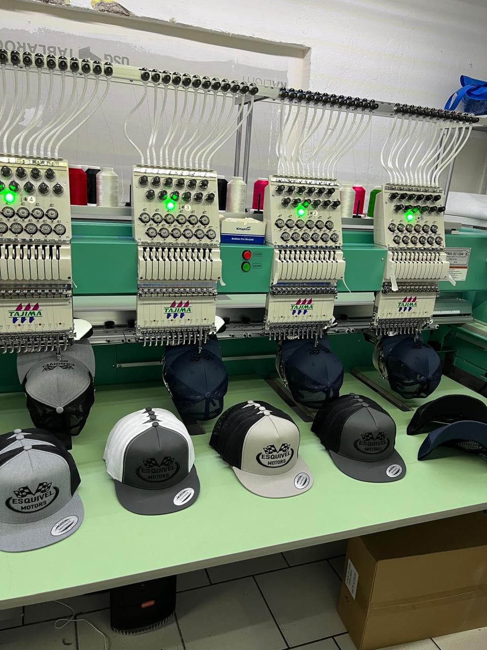 Proceso de producción de uniformes